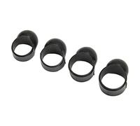 Xiuganpo Protecteur de Doigt de Handpan, Couvre-doigts de Tambour de Langue en Plastique Durable pour un Son Pur, 4 Médiators pour Instruments de Percussion