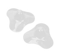 Xiuganpo Protecteur de Téton, Texture Ultra Douce en Silicone de qualité Alimentaire pour les Mamelons Endoloris, Cache-téton en Silicone avec Poignées de Doigt, Boîte de Rangement pour Petits