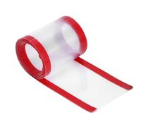 Xiuganpo Protection contre le Bourrage de Porte, Protection des Doigts pour Enfants en Polypropylène Stable pour la Maison, L'école, la Crèche, 120 X 10 Cm, Transparente (Transparent derrière la