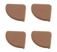 Xiuganpo Protection de Meubles D'angle en Silicone pour Enfants - Lot de 30 Protections de Meubles pour de bébé - Convient pour les Coins de Table, Machines à Laver - Fabriqué en Silicone (Café)