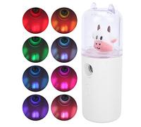 Xiuganpo Pulvérisateur Facial Portatif, Modélisation de Vache de Dessin animé, Hydrate en Profondeur la Peau pour une Utilisation en Voyage (WHITE)