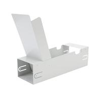 Xiuganpo Rainwater Collection Diverter, Kit de Divertisseur d'eau de Pluie en Acier Inoxydable Réglable avec Une Prise Personnalisable, pour Un fossé de Drainage 3x4in, Gouttière