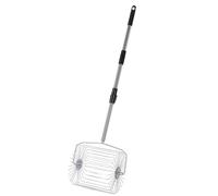 Xiuganpo Ramasse-Balles De Tennis, Rouleau Collecteur De Balles De Tennis en Acier Inoxydable, Ramasseur à Rouleau Rapide sans Se Baisser, Ramasseur De Fruits De Jardin Grande Capacité (S)