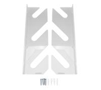 Xiuganpo Rangement de Rack Mural à roulettes, Acrylique à 3 Niveaux Horizontaux Horizontal Snowboard Moup de Support D'affichage Kit Complet Pontrages Longboard Piège pour Chambre