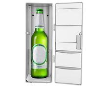 Xiuganpo Réfrigérateur USB Compact pour Cosmétiques, Boissons et Aliments, Mini Réfrigérateur Portable pour Chambre, Voiture, Bureau, Dortoir, Bateau, Refroidisseur Samll Pratique,