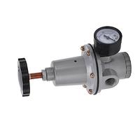Xiuganpo Régulateur de Pression d'air Pneumatique 0 1,0 MPa, Régulateur de Traitement de Source d'air en Alliage 'aluminium avec Bouton Manuel et Jauge pour Systèmes 'air comprimé, Gonflage de