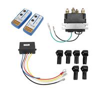 Xiuganpo Relais de Treuil électrique, Relais Solénoïde de Contacteur Métallique à Large applicabilité, Installation Facile avec Télécommande pour VTT pour UTV