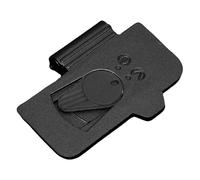 Xiuganpo Remplacement du Couvercle de la Porte de la Batterie, Coque Inférieure du Couvercle de la Batterie de L'Appareil Photo avec Conception à Dégagement Rapide, pour Appareil Photo (Black)