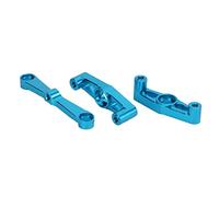 Xiuganpo Roulement à Billes en Aluminium Ensemble de Direction pour TT02 | Groupe de direction amélioré, alliage d\'aluminium bleu, avec vis, manchons, roulements à billes, pour voiture TT02 1/10 RC