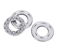 Xiuganpo Roulement de Butée Axiale à Billes, Roulement de Butée 51204 à capacité de Charge élevée de 20 Mm X 40 Mm X 14, Plan à Colonne Unique avec un Fonctionnement Fluide à Faible Bruit pour