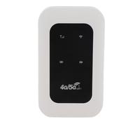 Xiuganpo Routeur WiFi 4G LTE, Modem USB Portable 300 Mbps Hotspot Mobile déverrouillé avec Fente de Carte SIM 3200mAh Restez connecté 10 Appareils, Assez Petit pour Tenir dans Votre Poche