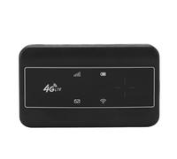 Xiuganpo Routeur WiFi Mobile 4G LTE Polyvalent pour Les Voyages. Compatibilité SIM Facile pour Les Pays Européens (Black)