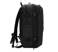 Xiuganpo Sac à Dos à Compression sous Vide pour Les Voyages d'affaires, 25L à 60L Extensible Grande capacité Sac à Bandoulière étanche à l'eau, Séparation Humide et Sèche Sac à Dos à (Black)