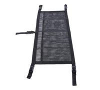 Xiuganpo Sac de Rangement pour Bateau avec 3 Compartiments, Organisation Efficace pour Poteau penché en Tissu Oxford Imperméable Noir, 4x32x15 Pouces