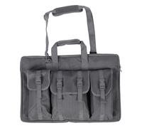Xiuganpo Sac de Voyage Extérieur Satellite, Grand étui de Transport Satellite Portable en Toile de Poche avec Kit de Montage, Contient Facilement Les Câbles D'adaptateurs pour Appareils