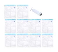 Xiuganpo Sacs de Scellage Sous Vide à Filament Réutilisables pour la Protection contre l'humidité, 10 Pièces pour Pièces D'imprimante 3D avec Extracteur de Pompe à Air