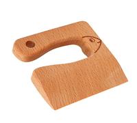 Xiuganpo Safe Kids Coupe-bois Montessori Outils de Cuisine pour les Tout-petits, Expérience de Cuisine pour les 2 à 8 Ans, Matériau en Hêtre (Poisson)
