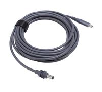 Xiuganpo Satellites USB C à DC Stream Cable, PVC Copper Satellite USB C Câble Pild et Jouer avec Un éclairage Indicateur LED Efficacement pour Les Intérieurs (#4)