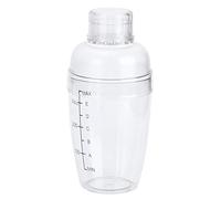 Xiuganpo Shaker à Cocktail avec Théière à Lait, Tasse en Plastique pour Jus de Fruits, pour Magasin de Bar à Domicile, Tasse Shaker en Résine PC de qualité Alimentaire, Pratique pour les Barmans et