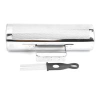 Xiuganpo Shaker Guiro en Aluminium avec Grattoir, Artisanat Exquis, Léger et Durable, Sûr à Utiliser, Instrument de Percussion Orff pour Les Aides Pédagogiques Musicales