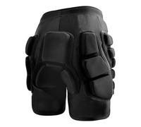 Xiuganpo Shorts Protecteurs Rembourrés 3D, équipement de Protection de la Hanche de Ski Sûr avec Un Rembourrage EVA épais, Respirant et Confortable, Pantalon de Ski Polyvalent pour Le (XL)