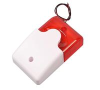 Xiuganpo Sirène D'alarme Sonore et Lumineuse 12V, Haute Décibels pour