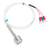 Xiuganpo Sonde de Capteur de Température Magnétique PT100 étanche, pour Moteur de Pompe, Chaudière et Pompe de Compression (#4)