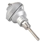 Xiuganpo Sonde de Capteur de Température PT100 Tête de Borne de Thermocouple à Filetage 1/2'' NPT avec Détecteur de Température à Large Plage de Mesure pour Contrôleurs Adaptés aux Applications