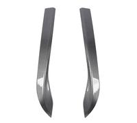 Xiuganpo Splines Latérales du Pare-chocs Avant, 2 STCS Protection du Pare-chocs Avant Droit Gauche Remplacement Aérodynamique du Diffuseur pour MK8 2020-2024 pour les Voitures (style fibre de carbone)