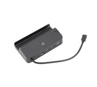 Xiuganpo Station D'accueil Steam Deck Interface Multimédia HD 4K Hub 5 en 1 à Charge Rapide pour Jeux, Plug and Play pour Netflix, ITunes, Support Noir