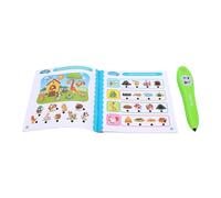 Xiuganpo Stylo de Lecture Interactif, Livre d'apprentissage pour Enfants avec Prononciation Cristalline, Livre Audio avec Stylo Logique Intuitif pour l'éducation Précoce, Construction du