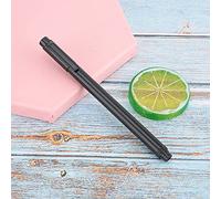 Xiuganpo Stylo Graffiti pour Ongles, Stylo Professionnel Portable pour Dessin de Motifs de Fleurs, Outil de Nail Art à Séchage Rapide avec Pointe de Tube Creux en Fibre Importée pour Artistes (BLACK)