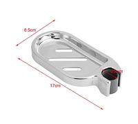 Xiuganpo Support ABS, Rail de Douche Réglable, Accessoire de Salle de Bain Sec Coulissant, Installation Facile pour Les Salles de Bains à Domicile