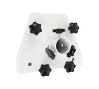 Xiuganpo Support Adaptateur de Montage pour Gen 3, 35mm Montage sur Perche | Support rotatif à 360 degrés, construction en acier allié, installation sans outil, résistant aux intempéries, couvercle en