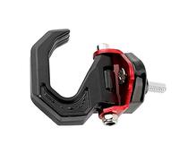 Xiuganpo Support de Crochet de Moto Universel en Alliage D'aluminium Solide, pour Modèles Flexibles, Noir/Argent, pour Les Motocyclistes (Noir Rouge)