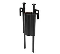 Xiuganpo Support de Poteau D'auvent de Camping en Alliage D'aluminium avec écrou Réglable pour la stabilité Extérieure et la Résistance au Vent Tiges de 25 à 33 Mm de Diamètre 1 unité
