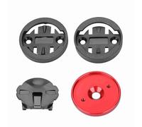 Xiuganpo Support D'ordinateur de Vélo de Route Capuchon de Potence en Aluminium Robuste pour Blackbird, ViGPSPORT - Accessoire Facile à Installer pour Tubes de Potence de 28,6 Mm [] (Rouge)