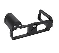 Xiuganpo Support L-Platine à Dégagement Rapide pour E-M5 Mark II | Support en L en alliage d\'aluminium usiné CNC, avec trou fileté 1/4 po et fente pour sangle, pour EM5 II