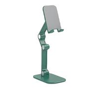 Xiuganpo Support pour Téléphone Portable de Bureau, Support Réglable, Pliable et Portable pour la Maison et Le Bureau, Matériau ABS Durable (Green)