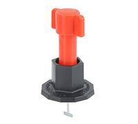 Xiuganpo Système de Nivellement de Carrelage Réutilisable 25 Pièces avec Aiguille en Acier, Kit de Niveleur de Carrelage de Précision pour Sol et Mur pour Installation en Céramique, Outil