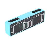 Xiuganpo Tableau de Bord électronique LED Tableau de Bord Numérique Rechargeable Magnétique Tactile à 10 Chiffres, Portable avec Compte à Rebours, pour Salles de Jeux, Jardin, Cours de Gym (Blue)