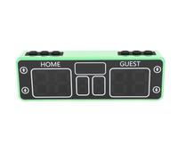 Xiuganpo Tableau de Bord Numérique LED, Gardien de Score Portable sur Les Boutons Touchés avec Minuteur à Rebours, Mini-Tableau de Bord Magnétique électronique pour Les Jeux (Green)