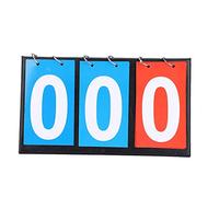 Xiuganpo Tableau de Bord Pliable Portable de Haute qualité, Léger, Claire, Compteur de Sport pour Tennis de Table, Football, Basket-Ball (Tableau de Bord à Trois Chiffres)