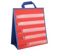 Xiuganpo Tableau de Poche Transparent, Tableau de Poche d'enseignement Double Face pour Salle de Classe