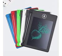 Xiuganpo Tablette d'écriture LCD de 4,4 Pouces, Bloc-Notes Portable Réutilisable sans Papier, Bloc-Notes Numérique avec écran Sensible à la Pression, visibilité Claire, Batterie Longue Durée pour (A)