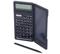 Xiuganpo Tablette D'écriture LCD Pliable avec Calculatrice, Ardoise | Calculatrice scientifique à énergie solaire, tablette de dessin réutilisable pour l\'école, les examens et le bureau