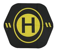 Xiuganpo Tapis d'atterrissage Universel pour Drone de 50 Cm, Héliport Double Face étanche à Pliage Rapide pour Accessoires de Drone RC, Tapis d'équipement Volant Extérieur Portable pour Mini