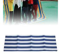 Xiuganpo Tapis de Course pour Travail D'équipe en Tissu Oxford Améliorant la capacité D'équilibre, Tapis Bleu Jaune de 6 M pour Parcours d'obstacles, Outil D'entraînement, Idéal pour Le Jeu Actif et