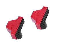 Xiuganpo Tas de Banc en Aluminium 19 Mm, Arrêt de Plan de Travail Non | Paquet de 2 chiens d\'établi de travail du bois, coussinets antidérapants en TPU, pour établi à trous de chien de 19mm