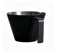 Xiuganpo Tasses à Expresso en Acier Inoxydable, Bec Verseur Double en Forme de V pour un Versement Précis et sans Dégâts, Tasse à Mesurer à Expresso à Double échelle de 120 Ml, Tasse à Mesurer à